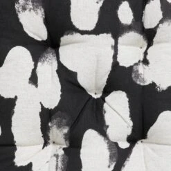 Habitat Ink Print Pack Of 2 Seat Cushions - White And Black 9 Habitat Ink Print Pack Of 2 Seat Cushions - White And Black -Habitat 4497516 R B001