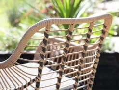 Habitat 4 Seater Bamboo Effect Garden Sofa Set -Habitat 4588827 R Z009C