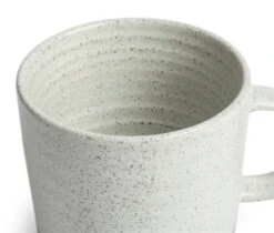 Habitat Textured Ripple Set Of 4 Mugs - Neutral -Habitat 5642171 R Z004A