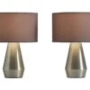 Habitat Maya Pair Of Touch Table Lamps - Grey 2 Habitat Maya Pair Of Touch Table Lamps - Grey -Habitat 5724790 R Z006A
