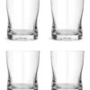 Habitat Clear Pinched Set Of 4 Tumbler Glasses