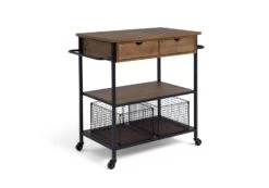 Habitat Metal And Wood Kitchen Trolley -Habitat 7002324 R Z002A