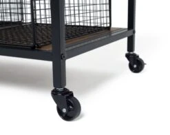 Habitat Metal And Wood Kitchen Trolley -Habitat 7002324 R Z005A
