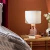 Habitat Duno Touch Table Lamp - Copper & Pink -Habitat 7644191 R Z001A