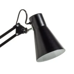 Habitat Swing Arm Floor Lamp - Matt Black -Habitat 7929184 R Z006A
