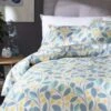 Habitat Scandi Floral Sky Blue & Yellow Bedding Set - Single -Habitat 8345695 R Z001A