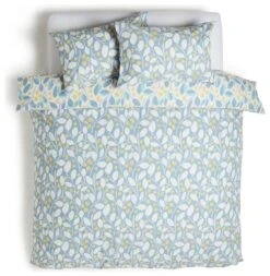 Habitat Scandi Floral Sky Blue & Yellow Bedding Set - Single -Habitat 8345695 R Z004A