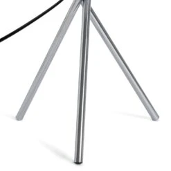 Habitat Tripod Table Lamp - Grey And Chrome -Habitat 8569282 R Z003A