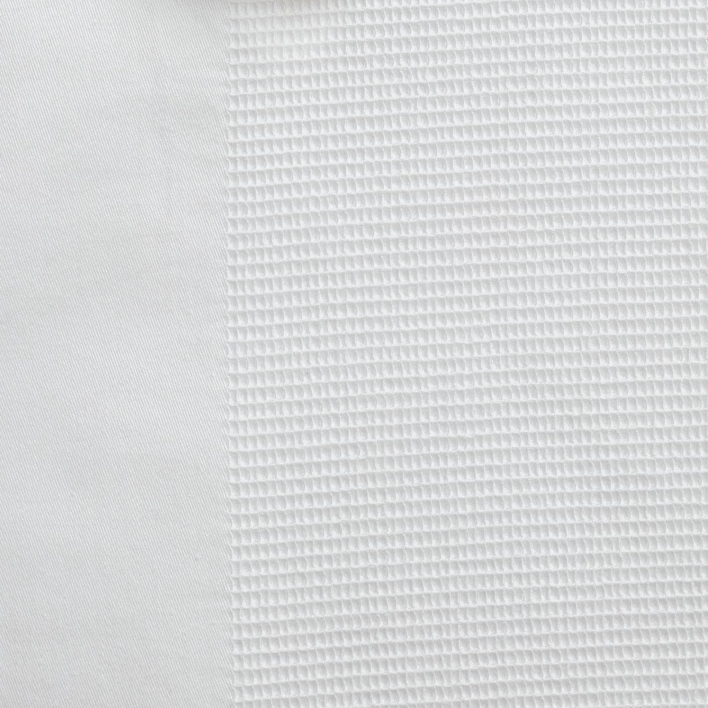 Habitat Cotton 300TC Waffle Striped White Bedding Set-Double 4 Habitat Cotton 300TC Waffle Striped White Bedding Set-Double - Image 2