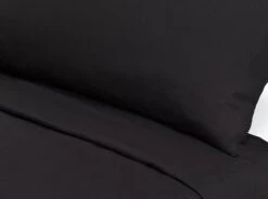 Habitat Cotton Rich Plain Black Bedding Set - Single 6 Habitat Cotton Rich Plain Black Bedding Set - Single -Habitat 8651736 R Z003A