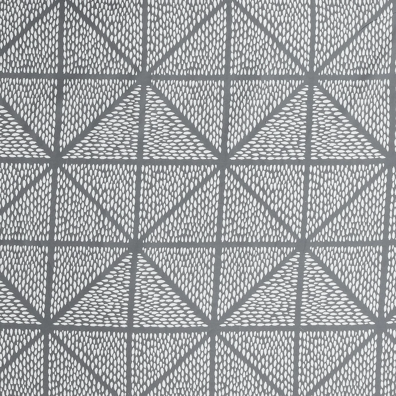 Habitat Stockholm Diamond Dash Grey Bedding Set - Single 4 Habitat Stockholm Diamond Dash Grey Bedding Set - Single - Image 2