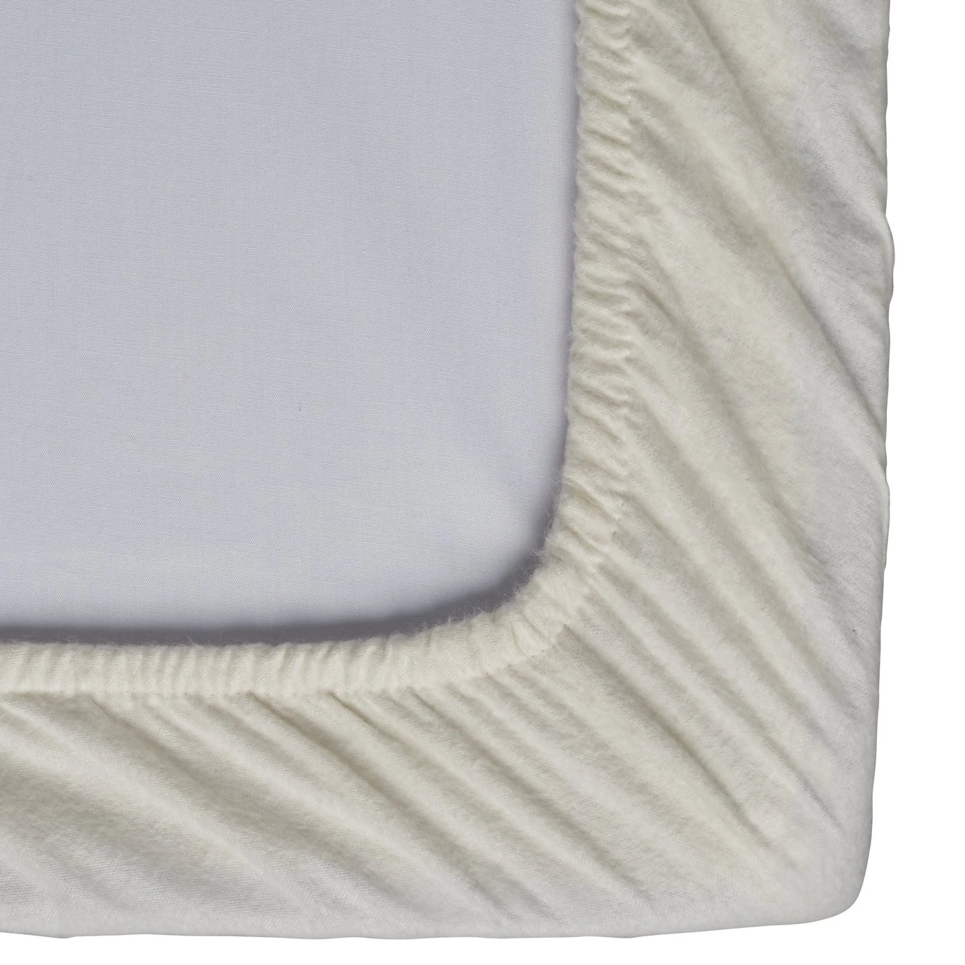 Habitat Cotton Brushed Cream Fitted Sheet - Toddler 4 Habitat Cotton Brushed Cream Fitted Sheet - Toddler - Image 2