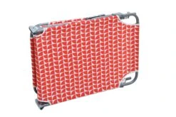 Habitat Folding Metal Sun Lounger - Geo Orange -Habitat 8769594 R Z007A