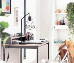 Habitat Kanso Stick Table Lamp - Black -Habitat 8798589 R Z002C