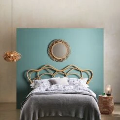 Habitat Asri Rattan Headboard - Double 14 Habitat Asri Rattan Headboard - Double -Habitat 8837598 R Z002C
