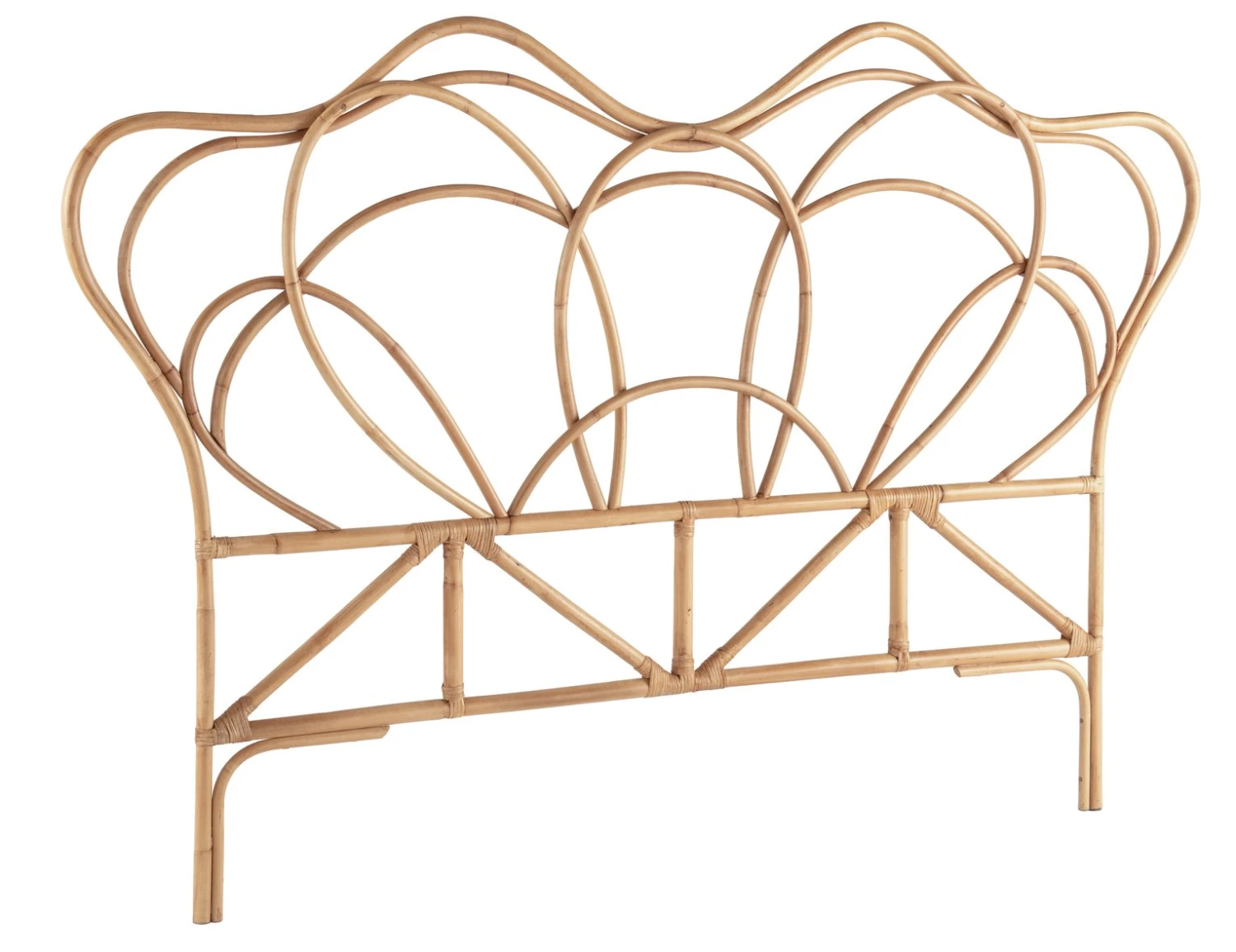 Habitat Asri Rattan Headboard - Double 5 Habitat Asri Rattan Headboard - Double - Image 3