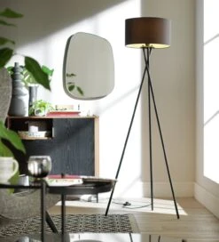 Habitat Matt Tripod Floor Lamp - Black -Habitat 8838298 R Z002C