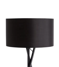 Habitat Matt Tripod Floor Lamp - Black -Habitat 8838298 R Z005A