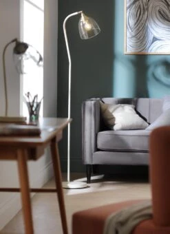 Habitat Country Hideaway Floor Lamp - Cream -Habitat 8865058 R Z002C