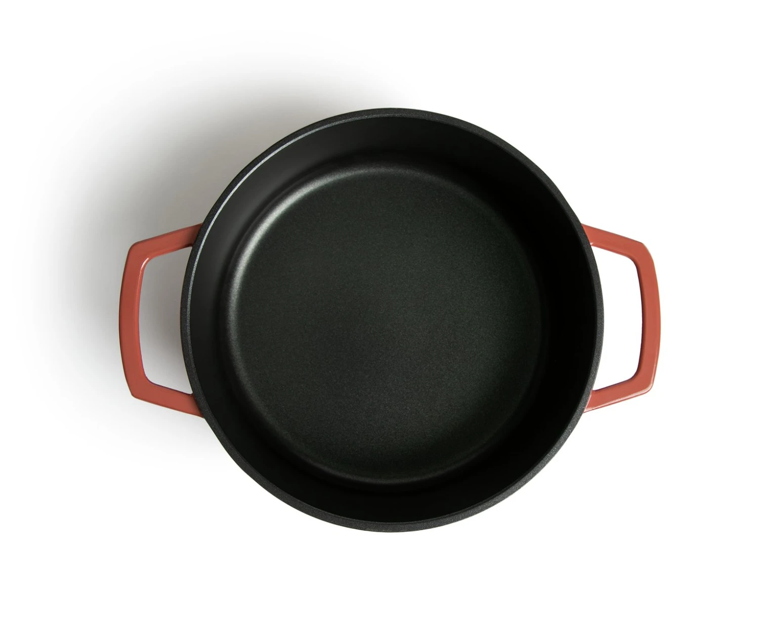 Habitat 2.4 Litre Cast Aluminium Casserole Dish - Red 5 Habitat 2.4 Litre Cast Aluminium Casserole Dish - Red - Image 3