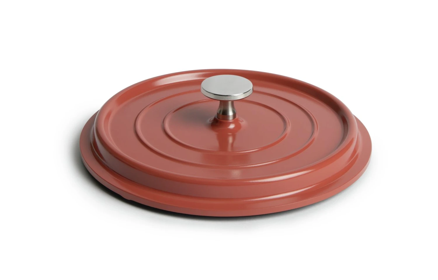 Habitat 2.4 Litre Cast Aluminium Casserole Dish - Red 6 Habitat 2.4 Litre Cast Aluminium Casserole Dish - Red - Image 4