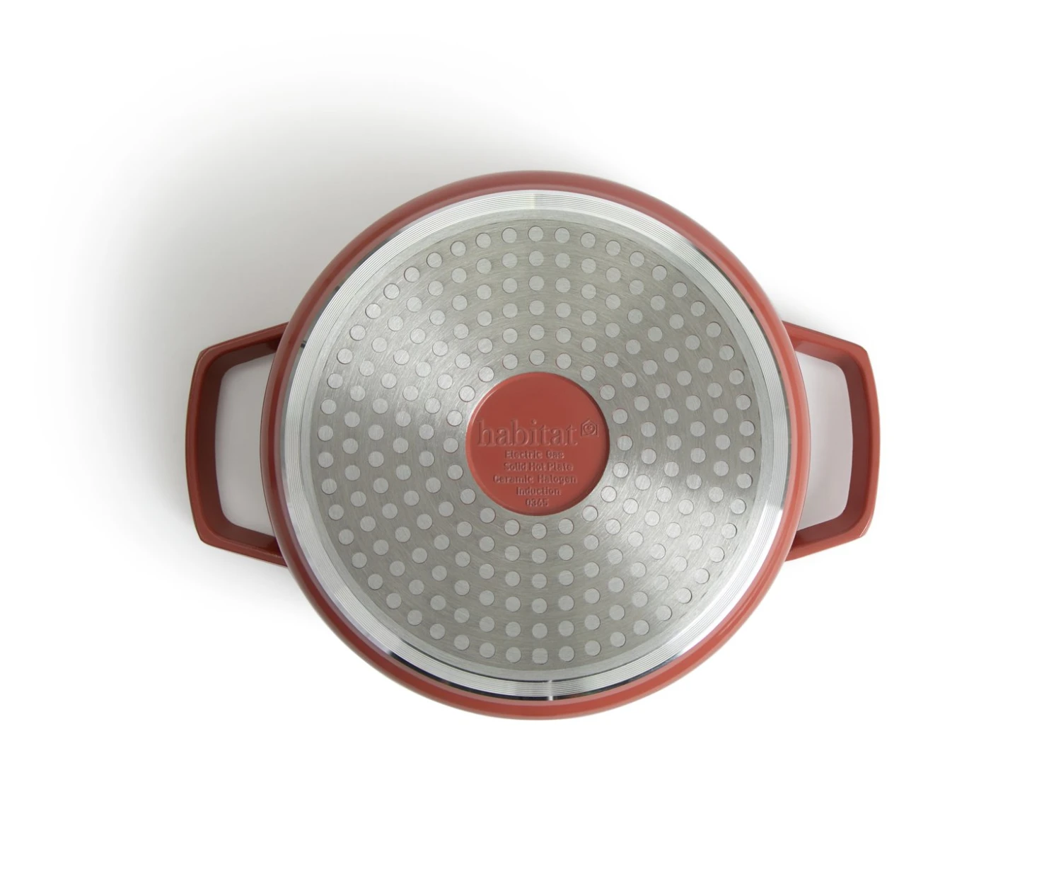 Habitat 2.4 Litre Cast Aluminium Casserole Dish - Red 7 Habitat 2.4 Litre Cast Aluminium Casserole Dish - Red - Image 5