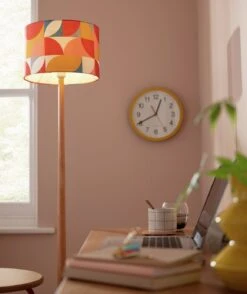 Habitat Mid Century Printed Shade - Multicolour -Habitat 8886831 R Z003C