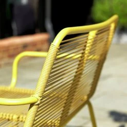Habitat Ipanema 4 Seater Metal Garden Sofa Set - Yellow 20 Habitat Ipanema 4 Seater Metal Garden Sofa Set - Yellow -Habitat 8893549 R Z005C