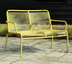 Habitat Ipanema 4 Seater Metal Garden Sofa Set - Yellow 18 Habitat Ipanema 4 Seater Metal Garden Sofa Set - Yellow -Habitat 8893549 R Z006C