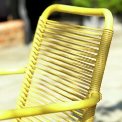 Habitat Ipanema 4 Seater Metal Garden Sofa Set - Yellow 21 Habitat Ipanema 4 Seater Metal Garden Sofa Set - Yellow -Habitat 8893549 R Z010C