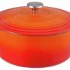 Habitat 5.3 Litre Cast Iron Casserole Dish - Orange 2 Habitat 5.3 Litre Cast Iron Casserole Dish - Orange -Habitat 8906175 R Z001A