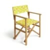 Habitat Folding Wooden Director Chair - Yellow -Habitat 8945590 R Z001A