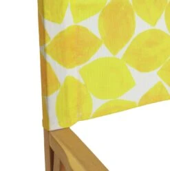Habitat Folding Wooden Director Chair - Yellow -Habitat 8945590 R Z004A