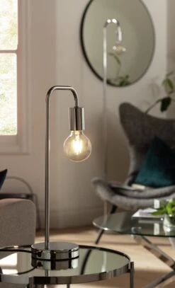 Habitat Rayner Steel LED Table Lamp - Chrome 13 Habitat Rayner Steel LED Table Lamp - Chrome -Habitat 8959328 R Z002C