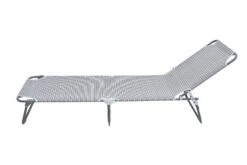Habitat Folding Sun Lounger - Grey -Habitat 8973438 R Z003A