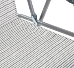 Habitat Folding Metal Garden Chair - Grey -Habitat 8991609 R Z005A