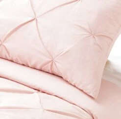Habitat Hadley Pintuck Blush Pink Bedding Set - Double -Habitat 9161397 R Z003A