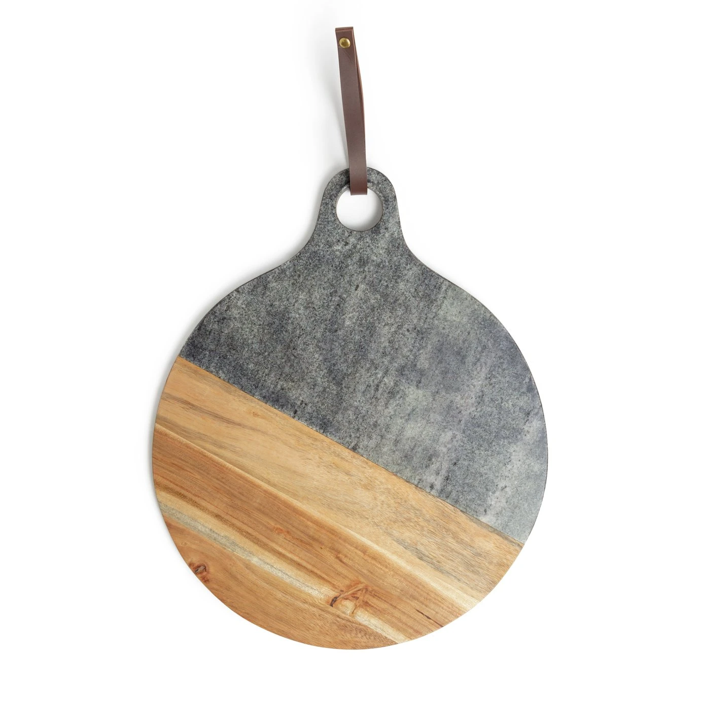 Habitat Acacia Circular Marble Chopping Board 3 Habitat Acacia Circular Marble Chopping Board