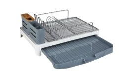 Habitat Dish Drainer - White 9 Habitat Dish Drainer - White -Habitat 9173660 R Z003A