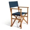 Habitat Folding Wooden Director Chair - Blue -Habitat 9196630 R Z001A
