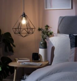 Habitat Kanso Wire Pendant Shade - Black 11 Habitat Kanso Wire Pendant Shade - Black -Habitat 9199462 R Z002A