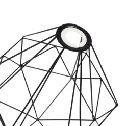 Habitat Kanso Wire Pendant Shade - Black 13 Habitat Kanso Wire Pendant Shade - Black -Habitat 9199462 R Z004A