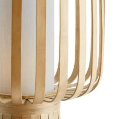 Habitat Achille Bamboo Table Lamp - Natural & White 13 Habitat Achille Bamboo Table Lamp - Natural & White -Habitat 9202256 R Z002A