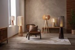 Habitat Achille Bamboo Table Lamp - Natural & White 17 Habitat Achille Bamboo Table Lamp - Natural & White -Habitat 9202256 R Z004C