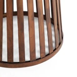 Habitat Achille Floor Lamp - Walnut -Habitat 9202483 R Z005A