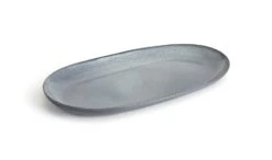 Habitat Evora Stoneware Serving Platter - Blue 11 Habitat Evora Stoneware Serving Platter - Blue -Habitat 9203671 R Z003A