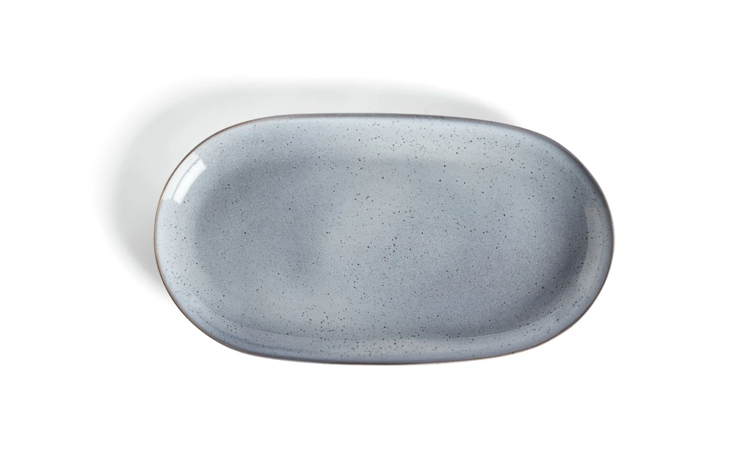 Habitat Evora Stoneware Serving Platter - Blue 7 Habitat Evora Stoneware Serving Platter - Blue - Image 5