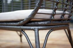 Habitat Kora 2 Seater Egg Bench - Black 13 Habitat Kora 2 Seater Egg Bench - Black -Habitat 9210822 R Z002C