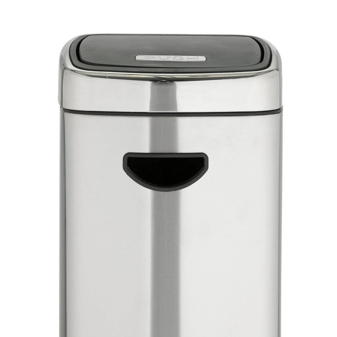 Habitat 30 Litre Square Touch Top Bin - Silver 7 Habitat 30 Litre Square Touch Top Bin - Silver - Image 5