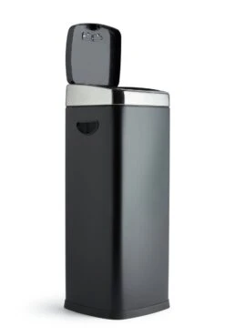 Habitat 30 Liter Square Touch Top - Black -Habitat 9212600 R Z002A